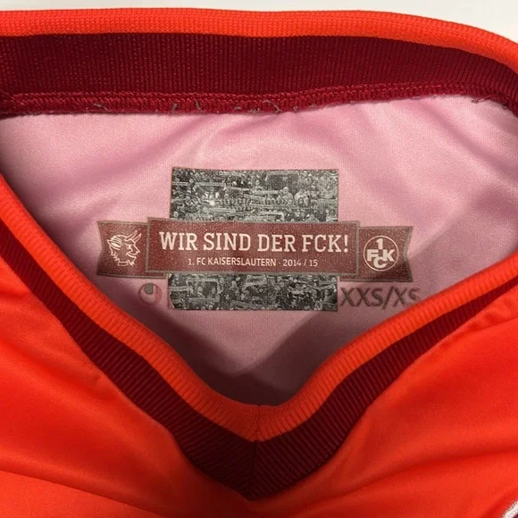 FCK1 Futball Club, Kaiserslautern Bundesliga 2 youth sm. soccer jersey-like new! - Picture 2 of 8